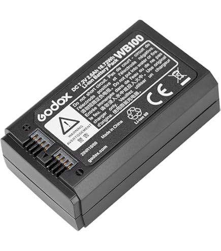 Batteria Ricaricabile 11.1V 2000mAh Per Godox Flash V850, V860 - Sostituto VB18/VB19 - Foto 9