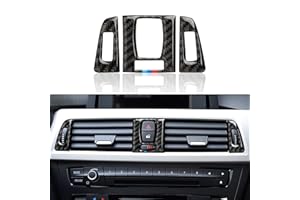 OYDDL Lot de 3 autocollants de voiture en fibre de carbone anti-collision pour BMW 3 4