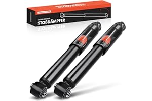 Frankberg 2x Ammortizzatore Pressione del gas Posteriore Compatibile con 500 312 Berlina 2007-2021 500 C 312 Auto cabrio 2007-2021 Sostituisci# 50709082