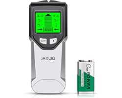 Stud Finder Wire Detector, 5 in 1 Stud Detector with Intelligent Microprocessor Chip, HD LCD Display and Audio Alarm, Accurat
