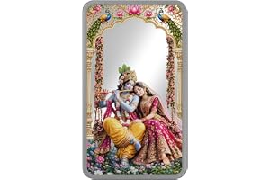 MMTC-PAMP (999.9+) Purest 50 g Radha Krishna Silver Bar | Silver