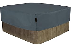 HENTEX COVER Hot Tub Cover, Spa Cover Waterproof - all-weather garden jacuzzi cover，100% UV & Weather Resistant Outdoor Cover