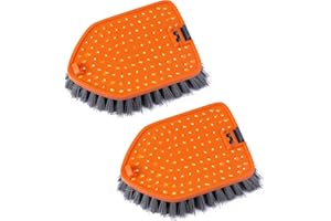 ‎CLEANHOME CLEANHOME Duschschrubber Schrubber-Ersatzköpfe (2Pcs)，Für die Reinigung von Böden, Fliesenspalten und Ecken Geeignet für ASIN:B09ZH1LWG1