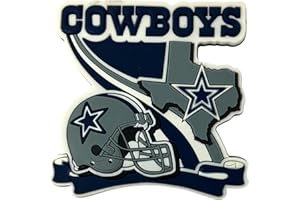 Pro Specialties Group PVC Die Cut Fridge Fan Magnet, One Size, Team Colors (Dallas Cowboys)