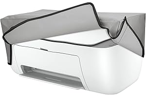 ‎KWMOBILE kwmobile Cover kompatibel mit HP DeskJet 2755e / DeskJet 2720e / DeskJet 2710e / DeskJet 2820e - Tasche Hülle Drucker - Staubschutzhülle Schutzhaube Schutzhülle - Hellgrau