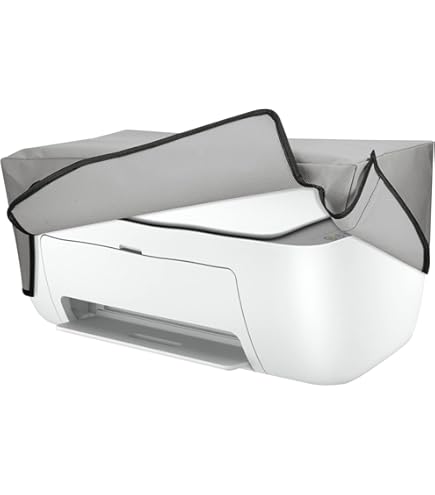 kwmobile beschermhoes compatibel met HP Envy Photo 6230/7130 - Hoes voor printer - Stofkap in lichtgrijs