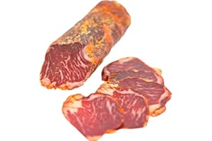Corsevilla - Lomito Iberico Bellota -Lomo Iberico - Ibérico de Bellota - Lomo de Bellota Ibérico - Embutidos - Gourmet - Sin Gluten - Sin Lactosa - (400 gr. aprox.)