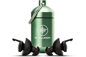 ‎SCHALLWERK Schallwerk ® Dream+ Ohrstöpsel zum Schlafen (für kleine Ohren & Seitenschläfer) – Hochwertige Ohrenstöpsel, dämpft Lärm & Schnarchen – Gehörschutz ideal für ruhigen Schlaf, Ohrenschutz