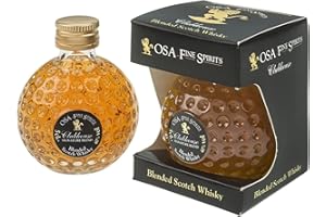 OSA Fine Spirits Clubhouse | Blended Scotch Whisky | 40% ABV | 5cl | Rich Sweet, Spicy Flavours | Award-Winning Blended Scotch Whisky | Enjoy Neat or in Drinks | Ideal Alcohol Gifts