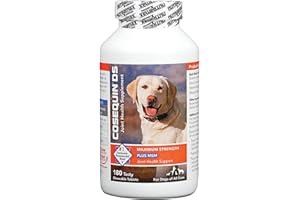 Cosequin DS Plus Msm commun Supplément santé pour Les Chiens 180 comprimés à croquer
