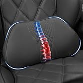 Dapucarin Car Lumbar Cushion with Memory Sponge, Ergonomic Back Support Cushion for Office Chair, Lumbar Back Support Pillow
