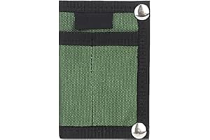 SANSEENIA EDC-Tasche, Werkzeugtasche Taschenorganisator, kleine Werkzeugaufbewahrung EDC-Tasche für Taschenmesser/Taschenlampe/taktischer Stift/Karten, Herren Slim EDC Organizer