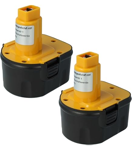 12V 4.8Ah Ni-MH Akku Ersatz für Dewalt DC9071 DE9072 DE9074 DE9075
