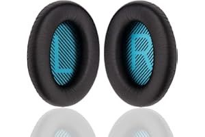 YOCOWOCO Ersatz Ohrpolster für Bose QC25 QC35 QC35 ii QC15 QC2/ Ae2 Ae2i Ae2w/ SoundTrue & SoundLink Around-Ear Kopfhörer Ohrpolster Ohrkissen für Bose Quietcomfort 25 Quietcomfort 35