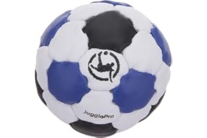 ‎JUGGLE PRO Juggle Pro Hacky Sack Footbag NETBAG mit 32 Paneelen – Modell Competition NETBAG – FUSSJONGLIEREN - Japanisches Cordley-Kunststoffmaterial mit Kunststoff