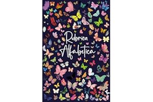 Rubrica Alfabetica: Organizzatore Alfabetico | Quaderno A5 con 4 pagine per ogni lettera | 108 pagine Contiene un posto dove scrivere la data su ogni pagina - 07