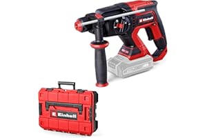 Einhell Professional Tassellatore a batteria TP-HD 18/22 D Li BL-Solo Power X-Change (18 V, Brushless, 2,3 J, SDS-plus, potenza 22 mm in cemento, maniglia a D, valigetta, batteria esclusa)