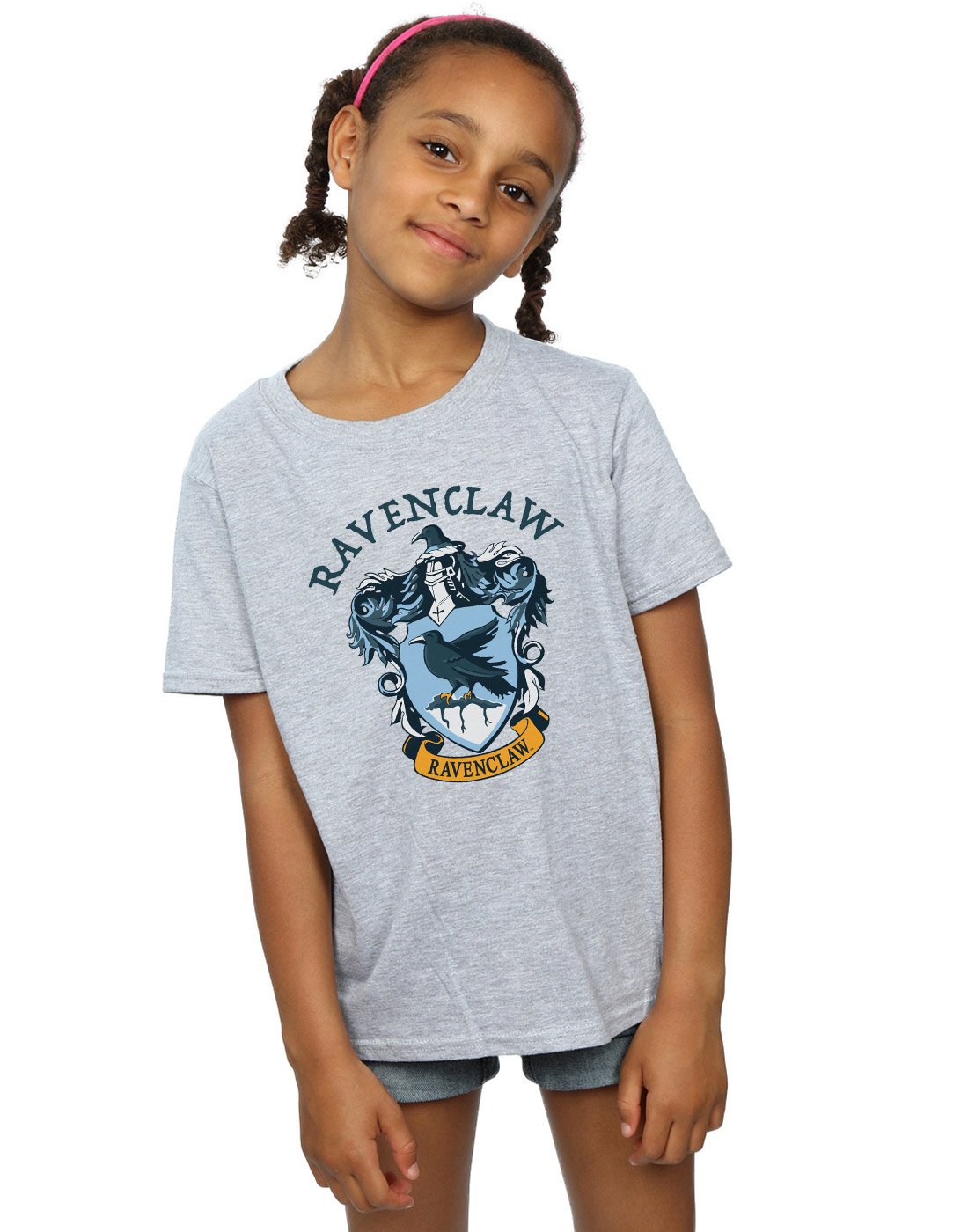 Absolute-Cult-Harry-Potter-Mdchen-Ravenclaw-Crest-T-Shirt