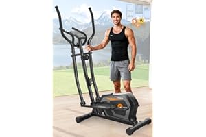 ‎COWMEW Crosstrainer für Zuhause,3-in-1-Crosstrainer mit 16 stufiger Widerstand,LCD Monitor, Wasserflaschen-und Gerätehalter, 6KG Schwungrad,Belastbar Bis 287LBS,Aerobic-Ellipsentrainer