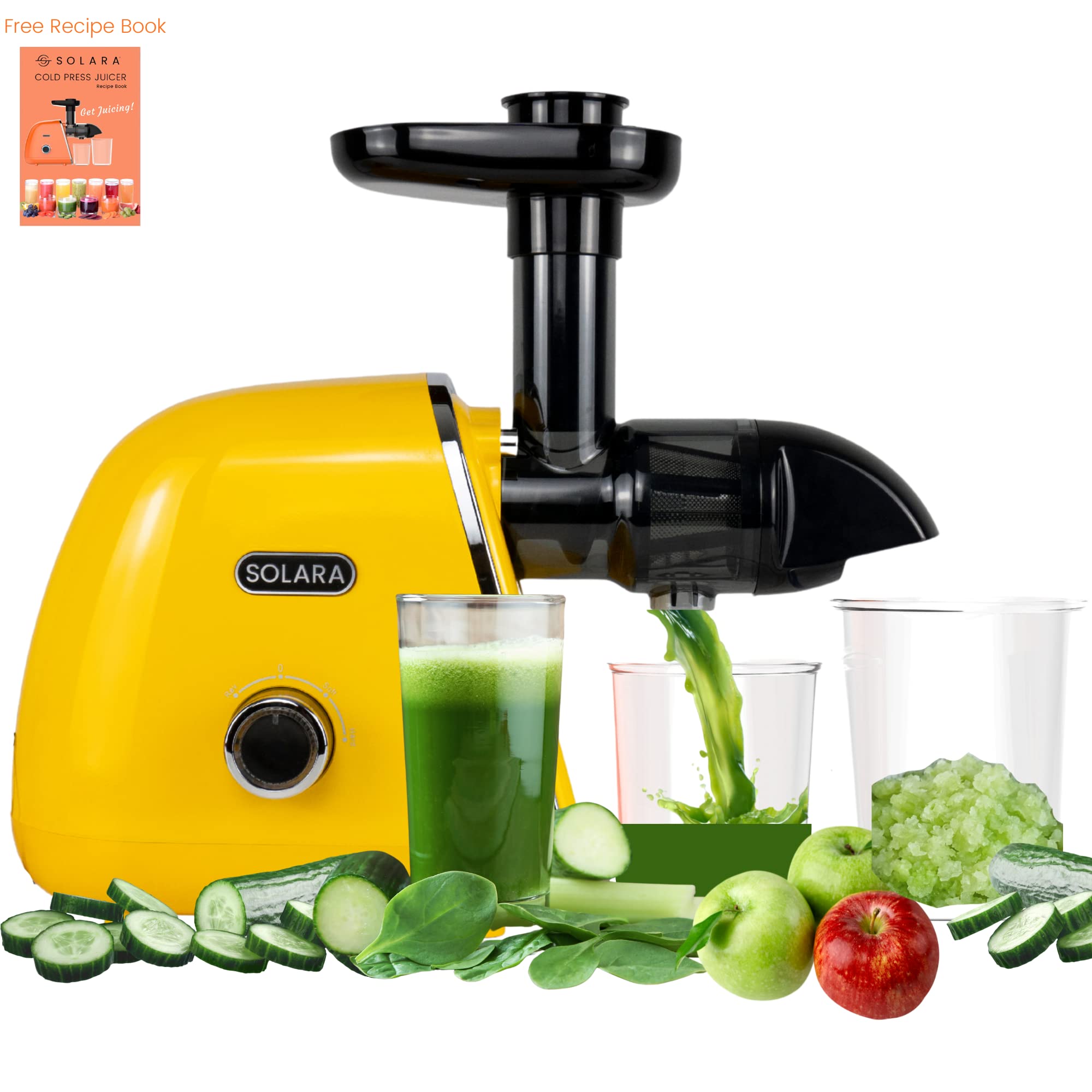 SOLARA Slow Juicer Review: Easy Clean Cold Press Extractor