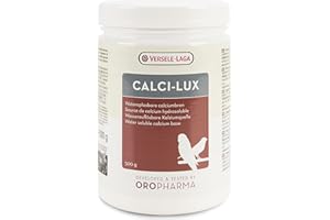 VERSELE-LAGA - Oropharma Calci-Lux - Calcium pour Oiseaux - pour Renforcer Squelette et Coquille d'Oeuf - Format Hydrosoluble - 500g
