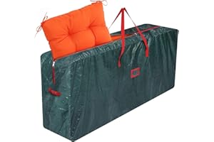 GARPROVM Borsa portaoggetti grande XXL, 476L Borsa per cuscini da giardino, tessuto PP borsa da imballaggio impermeabile borsa da trasloco 165x38x76cm