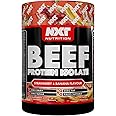 NXT Beef Protein Isolate 540g - High Protein Powder in Natural Amino Acids - Paleo, Keto Friendly - Dairy and Gluten Free - 540g - Strawberry & Banana