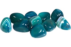 CrystalAge Agata turchese (20 – 25 mm) – pietra unica