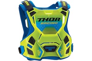 ‎THOR Thor Kids Brustpanzer Guardian MX Flo Grün/Blau