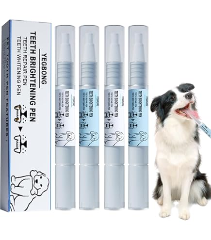 6 Pièces Stylo Brosse à Dents Pour Chiens,Gel Dentaire Pour Animaux De Compagnie,Gel De Réparation Orale Pour Chien,pour éliminer La Mauvaise Haleine Et Lutter Contre Le Tartre