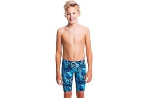 FLOW SWIM GEAR Flow Funky Swim Jammers - Size 21 to 32 Swimming Jammer Shorts for Boys in Nine Radical Swimsuit Designs