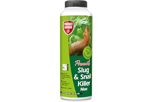 Provanto Slug & Snail Killer Max 800g - Organic Approved Slug Pellets - Fast Acting Protection for Vegetables, Flowers & Gard