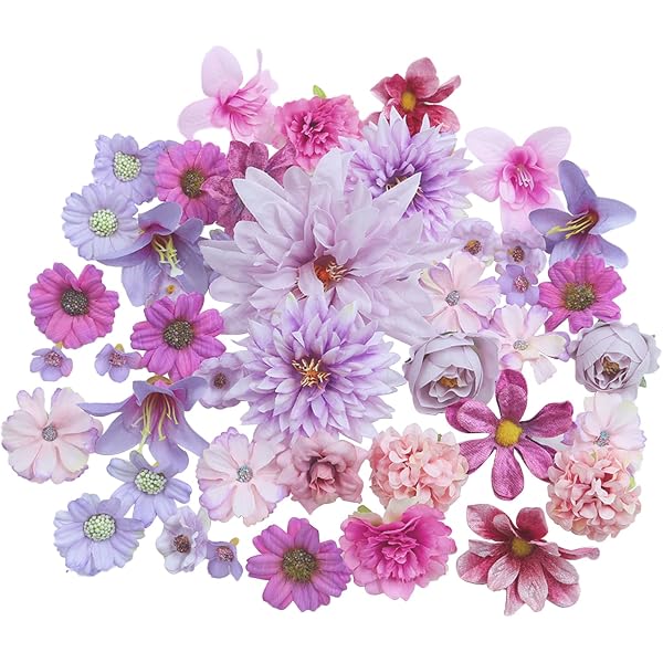 YYCRAFT 2 Stück Blumen-Strass-Perlen Zum Basteln – 24 Farben, Chiffon, Mit Perlen & Strass
