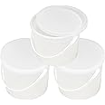 Poly Farm 64 oz Ice Cream Tub with Lid and Handle(3)