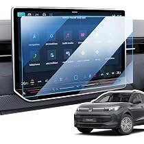 Pellicola Vetro Temperato Per VW Tiguan 3 2024 - Display 12,9'' Antiurto - Foto 4