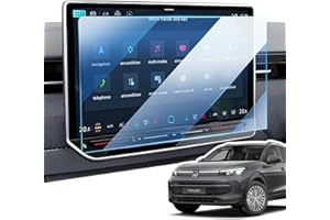 LANGBEAN 15" Discover Pro Max Film de Protection d'écran pour VW Tiguan 3 2024 2025, 9H Protecteur Écran Anti-Trace de Doigt Verre Trempé, Navigateur Accessoires Protection Ecran Anti-Rayure