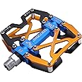 'MZYRH Mountain Bike Pedals, Ultra Strong Colorful CNC Machined 9/16'' Cycling Sealed 3 Bearing Pedals'