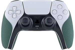eXtremeRate PlayVital Grip Sticker do ps5 Kontrolera,Miękkie Gumowe Podkładki Uchwyty do ps5 Kontrolera,Antypoślizgowy Skin na Kontrolera do ps5-Sosnowa Zieleń