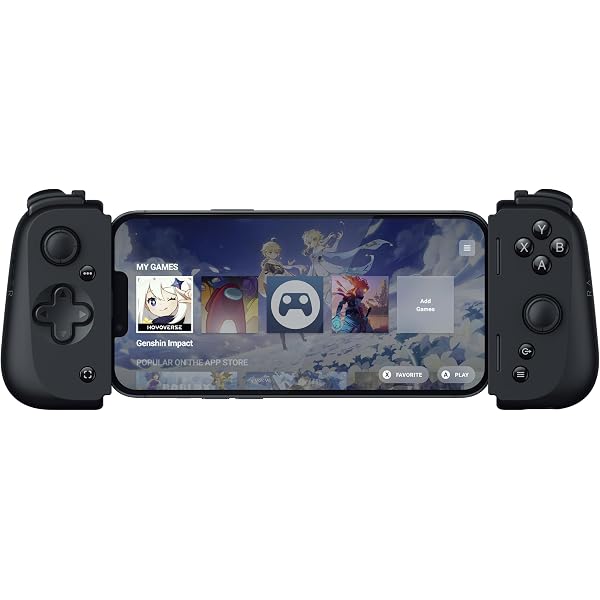 Razer Kishi V2 Pro – Manette Gaming Mobile Android – HyperSense, Pont Extensible, USB-C, Haptique, Mode Virtuel, Noir