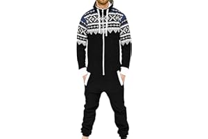 Juicy Trendz® Mens Onesie Adult Jumpsuit One Piece Pajamas Unisex Nightwear