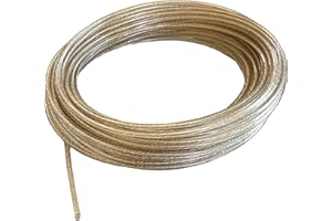 NOBILE LOVELYCARE Cavo stendibiancheria 20mt corda per appendere panni in acciaio plastificato resistente e duraturo