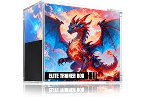 Wigearss Magnetiskt akrylfodral, skyddande fodral, skyddsbox för Elite Trainer Box