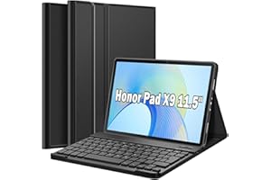Wineecy Tastiera Custodia per Honor Pad X9 11.5 Pollici 2023 Tablet [Layout Italiano], Slim Cover con Magnetica Wireless Bluetooth Tastiera Keyboard (Honor Pad X9)