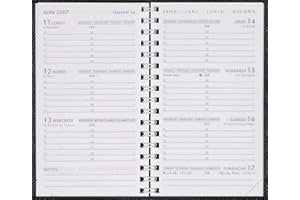 L'AGENDA MODERNE AgendaModerne - 1 Recharge d'Agenda Hebdoplan de Septembre 2024 à Décembre 2025 - Int 2201 Sad - Format 9 x 15 cm