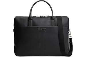 Tommy Hilfiger Th Relaxed Computer Bag Am0am13655, Sac d'ordinateur Homme, Black (Black), Taille Unique