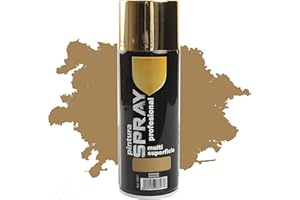 H HANSEL HOME Pintura Spray Dorado 400 Ml