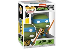 Funko POP! TV: Teenage Mutant Ninja Turtles (TMNT) – Leonardo - Probabilità di 1/6 per la Variante Chase - TMNT Retro/Classic - Figura in Vinile da Collezione - Idea Regalo - Merchandising Ufficiale