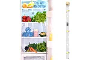 ‎DULUOK LED-Lichtleiste für RONGSHENG/HISENSE-Kühlschrank, Kühlschrank-Lichtleiste DC12V 2W E349766 MDDZ-162A 1629348 Ersatz-Kühlschrankbirne für Kenwood-Kühlschrank KIFF7017 KIFF7020 KIFF5017 KIFF5020