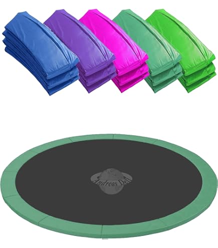 Telo Per Trampolino Walexo Ø 396 Cm Con 80 Occhielli – Resistente UV, Portata 180 Kg (Molle Non Incluse) - 2