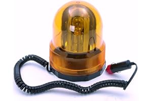 AUTOPOWER CAR BREAKDOWN AMBER FLASHING REVOLVING ORANGE BEACON RECOVERY LIGHT ROTATING 12v